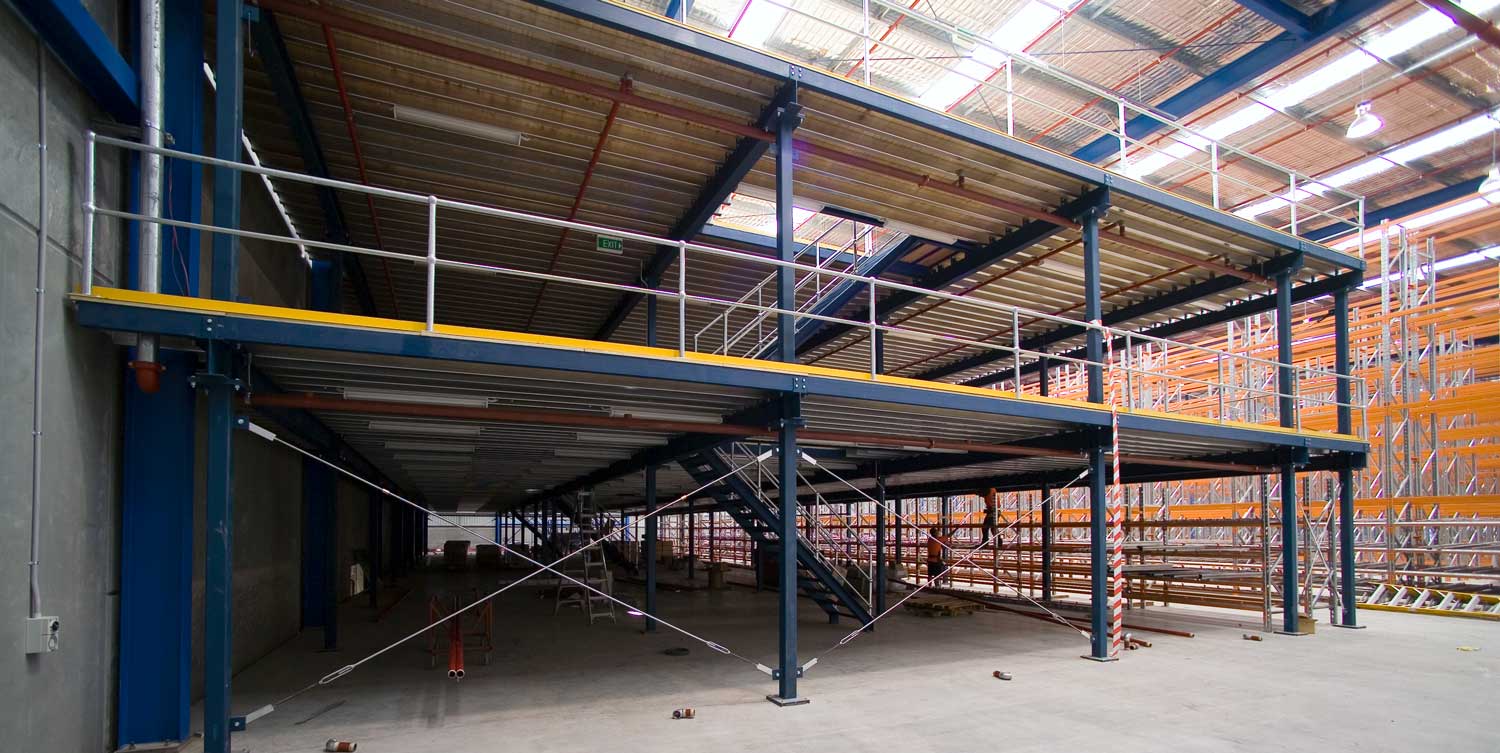Mezzanine Floors for warehouse storage in Sydney, NSW
